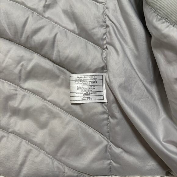 Patagonia Packable Goose Down Full Zip Puffer Jacket White Women’s M - Picture 5 of 7